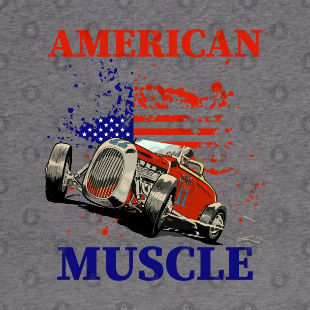 American Muscle 50s Hot rod by MultistorieDog